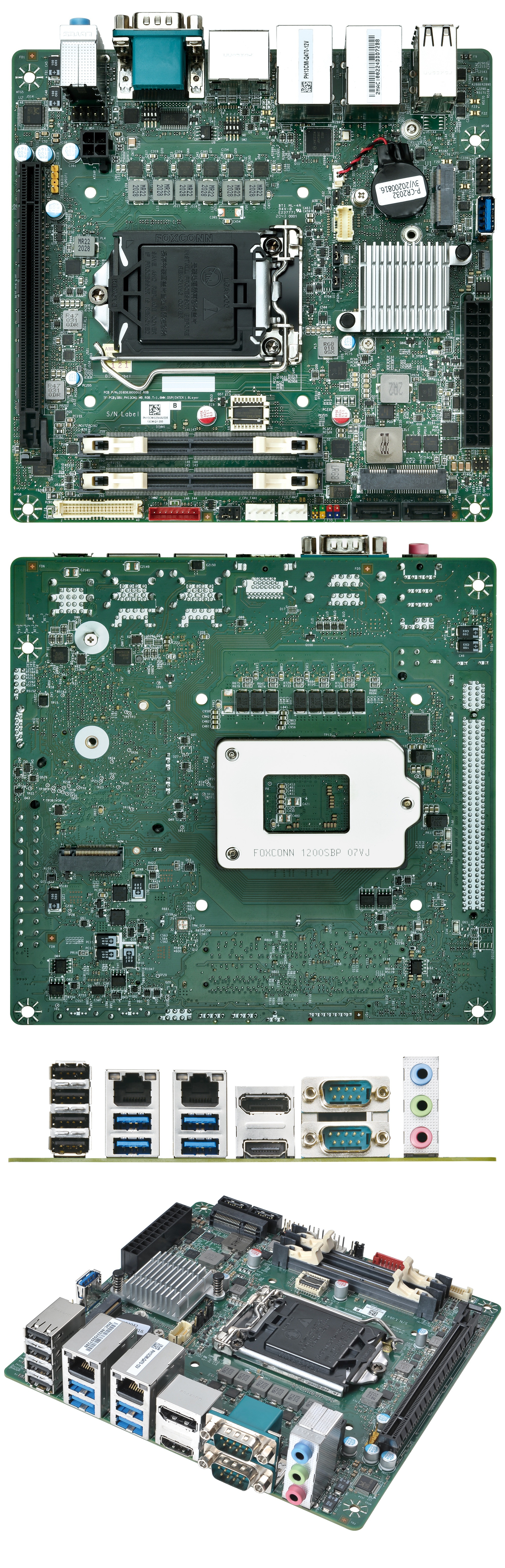 PH13CMI - 10th Gen Intel Core Mini-iTX Industrial Motherboard